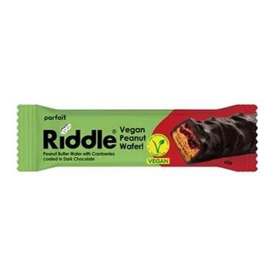 Riddle 43G Mogyoróvajas Ostyaszelet Áfonyával Vegán