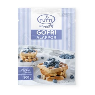 Tutti Sweety Gofri alappor 200G
