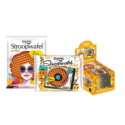 Demi Art 33G Holland szirupos ostya Sós-karamellás