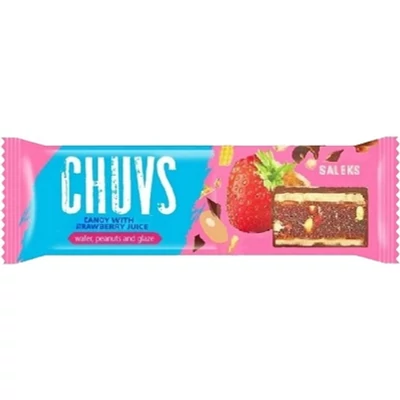 Saleks Chuvs 30G Nápolyi szelet Eperrel és Földimogyoróval 