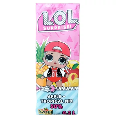 Szobi 0.2L LOL  Alma-Trópusi 50%
