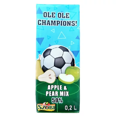 Szobi 0.2L Ole Ole Football Alma-Körte 50%