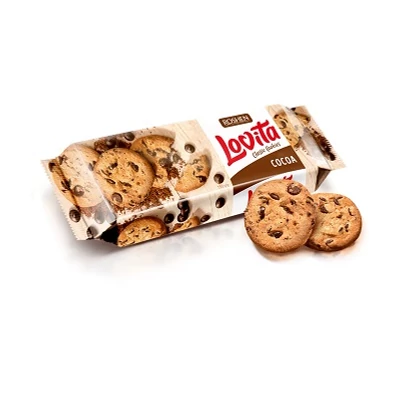 Roshen Lovita 150G Classic Teasütemény Kakaós Darabkákkal