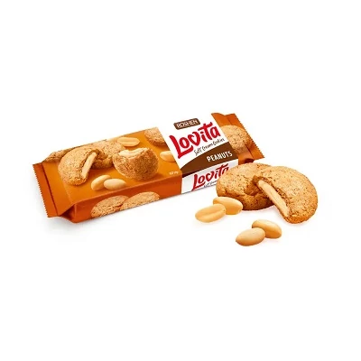 Roshen Lovita 127G Soft Cream Teasütemény Földimogyorókrémes