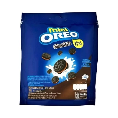 Oreo Keksz 61,3G Zip Pack Csokoládés