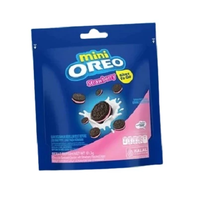 Oreo Keksz 61,3G Zip Pack Eper