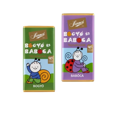 Szerencsi Tejcsokoládé Bogyó és Babóca 20G