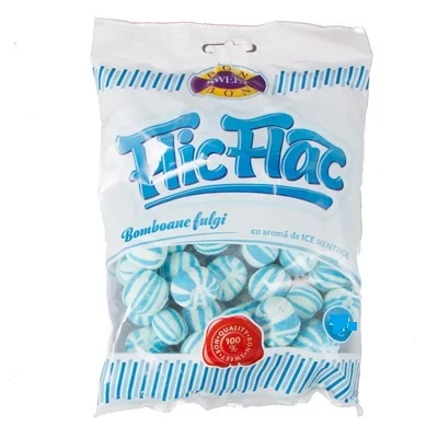Flic-Flac 70G Ice Mentol Pehelycukor
