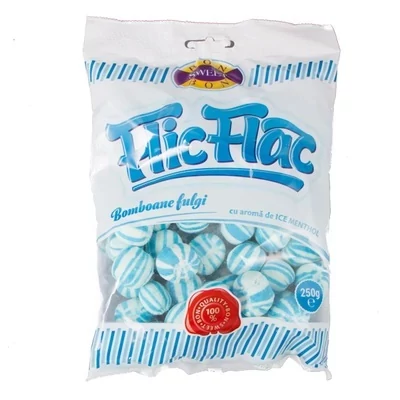Flic-Flac 250G Ice Mentol ízű Pehelycukor