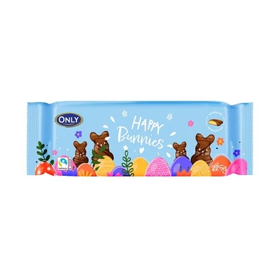 Only 225G Happy Bunnies Biscuits With Chocolate (96246)