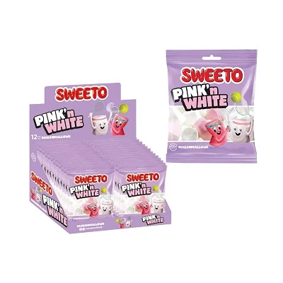Sweeto 60G Pink - White Marshmallow