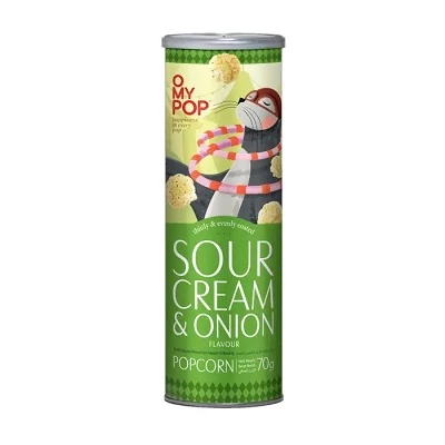 Omypop 70G Tejfölös-Hagymás Popcorn