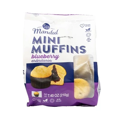 Mandul Mini Muffins 210G Áfonya