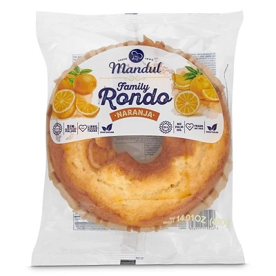 Mandul Rondo 400G Narancs