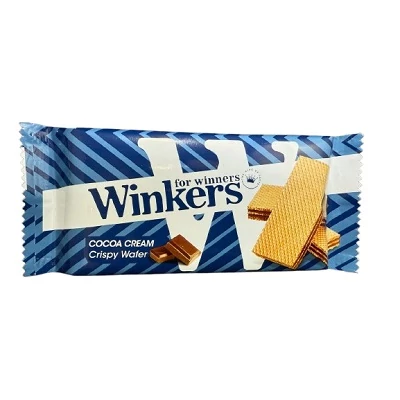 Winkers 45G kakaó ízű krémmel töltött ostya