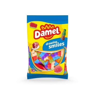 Damel 1Kg Butterfly - Vegyes Gyümölcs Ízű Gumicukor (16039)