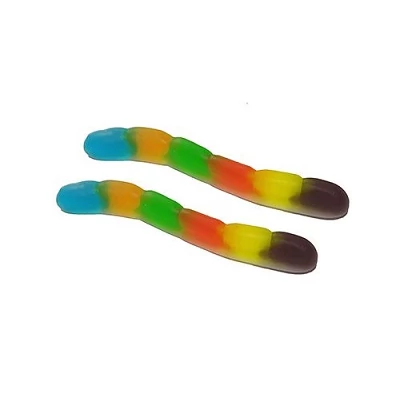 Dulceplus 1Kg Multicolour Worms -Vegyes Gyümölcs Ízű Gumicukor (17025)