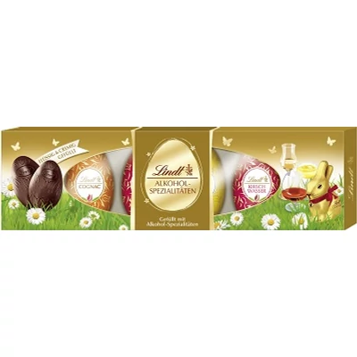 Lindt Alcohol Eggs Assorted 108G LNFI1804