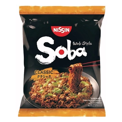 Nissin 109G Soba Zacskós Classic