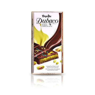 Beyoglu Dubaco 95G Dubai Csokoládé Táblás