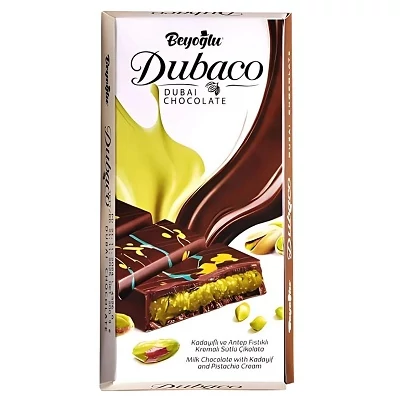 Beyoglu Dubaco 200G Dubai Csokoládé Táblás