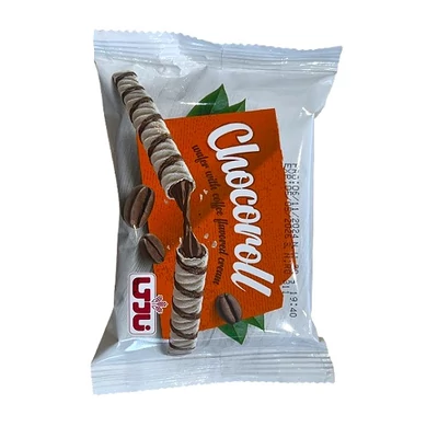 Chocoroll 30G Kávés Ostyarúd