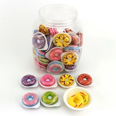 Donut Gummy 10G Gyümölcs ízű zselécukor