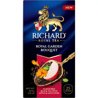 Richard Royal 42,5G Garden Bouquet - Fekete Tea