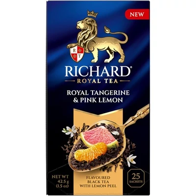 Richard Royal 42,5G Tangerine & Pink Lemon - Fekete Tea