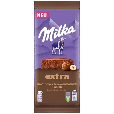 Milka 190G Extra - Noisette