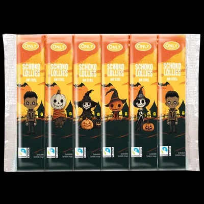 Only 78G Halloween Milk Chocolate 6x13G (96469)