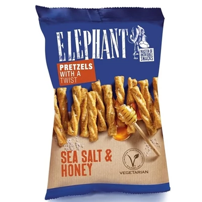 Elephant Snack 80G Csavart Perec Mézes-Sós