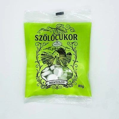 Szőlőcukor 80G Mentolos