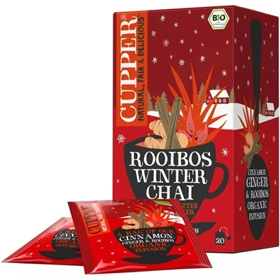 Cupper 40-44G Winter Chai Rooibos Bio Tea