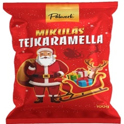 Polwerk 100G Mikulás Tejkaramella