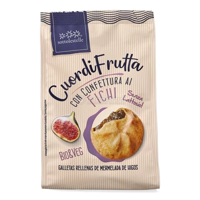 Sottolestelle 200G Bio Fügelekvárral Töltött Keksz
