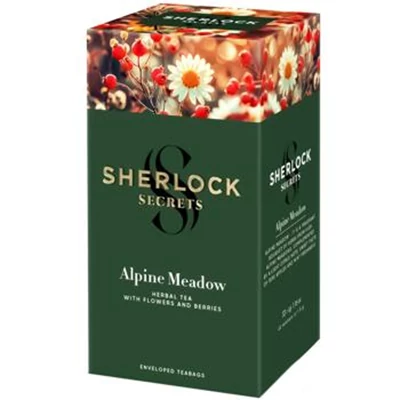 Sherlock Secrets 33G Alpine Meadow - Filteres Herbal Tea