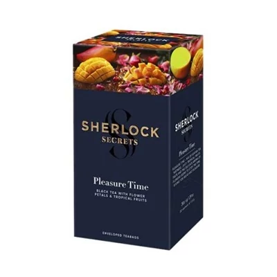 Sherlock Secrets 39,6G Pleasure Time - Filteres Fekete Tea