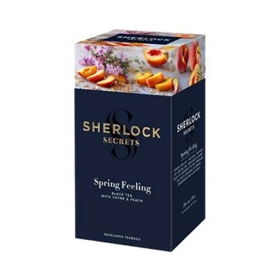 Sherlock Secrets 39,6G Spring Feeling - Filteres Fekete Tea