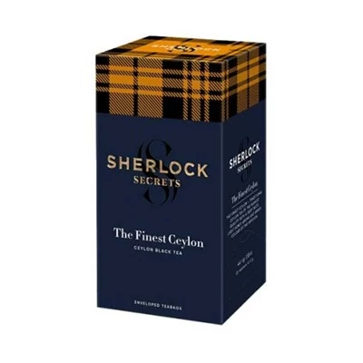 Sherlock Secrets 44G The Finest Ceylon - Filteres Fekete Tea