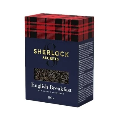Sherlock Secrets 100G English Breakfast - Szálas Fekete Tea