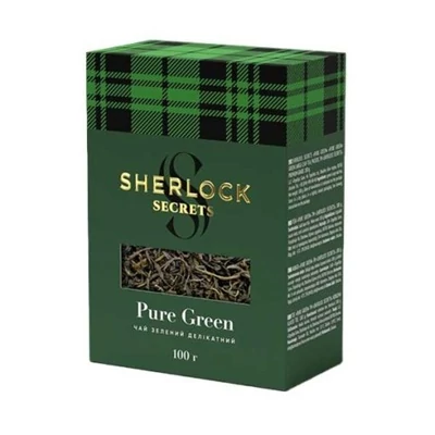 Sherlock Secrets 100G Pure Green - Szálas Zöld Tea