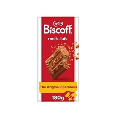 Lotus 180G Tejcsokoládé Biscoff Darabokkal (15200)