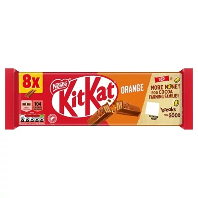 Kit-Kat 165,6G 2Fingers Narancs 8Pack (15250)