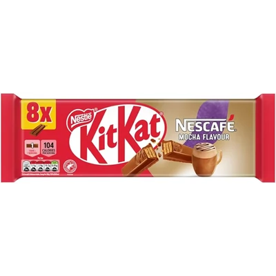 Kit-Kat 165,6G 2Fingers Nescafe Mocha 8Pack (15250)