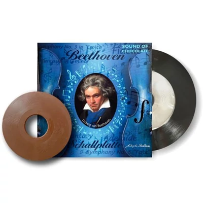 Fikar 80G Tejcsokoládé Bakelit Lemez - Bethoven