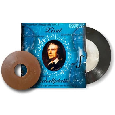 Fikar 80G Tejcsokoládé Bakelit Lemez - Liszt