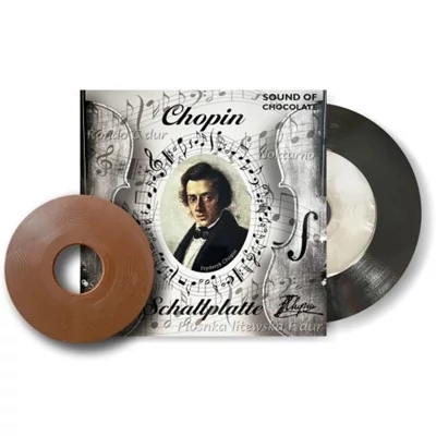 Fikar 80G Tejcsokoládé Bakelit Lemez - Chopin