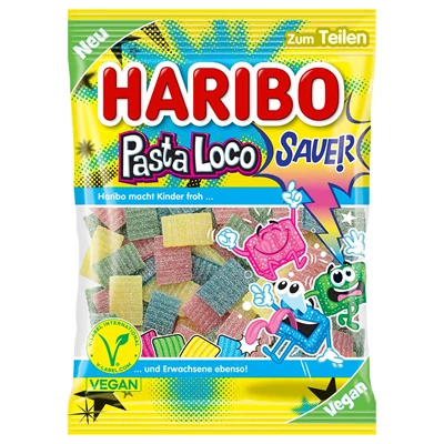 Haribo 160G Pasta Loco Sauer