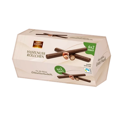 Feiny B. 150G Hazelnut Wafer Rolls (96701)